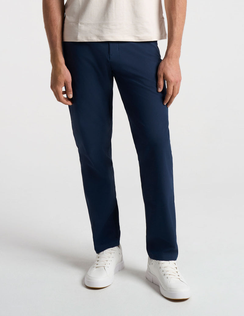 GHØST 5-POCKET PANTS - Signal Navy - Classic Fit (The Apollowned)