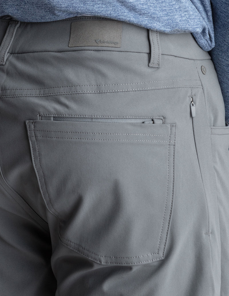 GHØST 5-POCKET PANTS - Storm Gray - Classic Fit (The Thunder Runs)