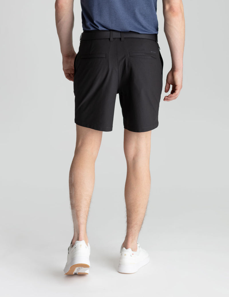Golf Shorts - Mach Black (The Bethpage Slacks)