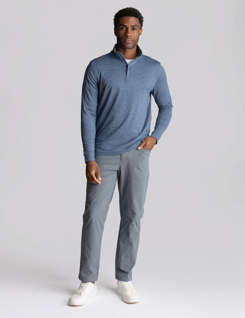 GHØST 5-POCKET PANTS - Storm Gray - Classic Fit (The Thunder Runs)