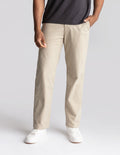 GHØST 5-POCKET PANTS - Stratos Sand - Relaxed Fit (The Theta Waves)
