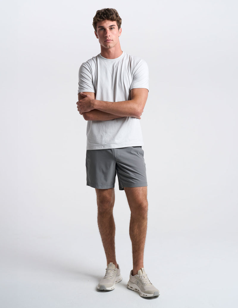 Black Label Gym Shorts - Cloud Break (The Gray Area 51s)