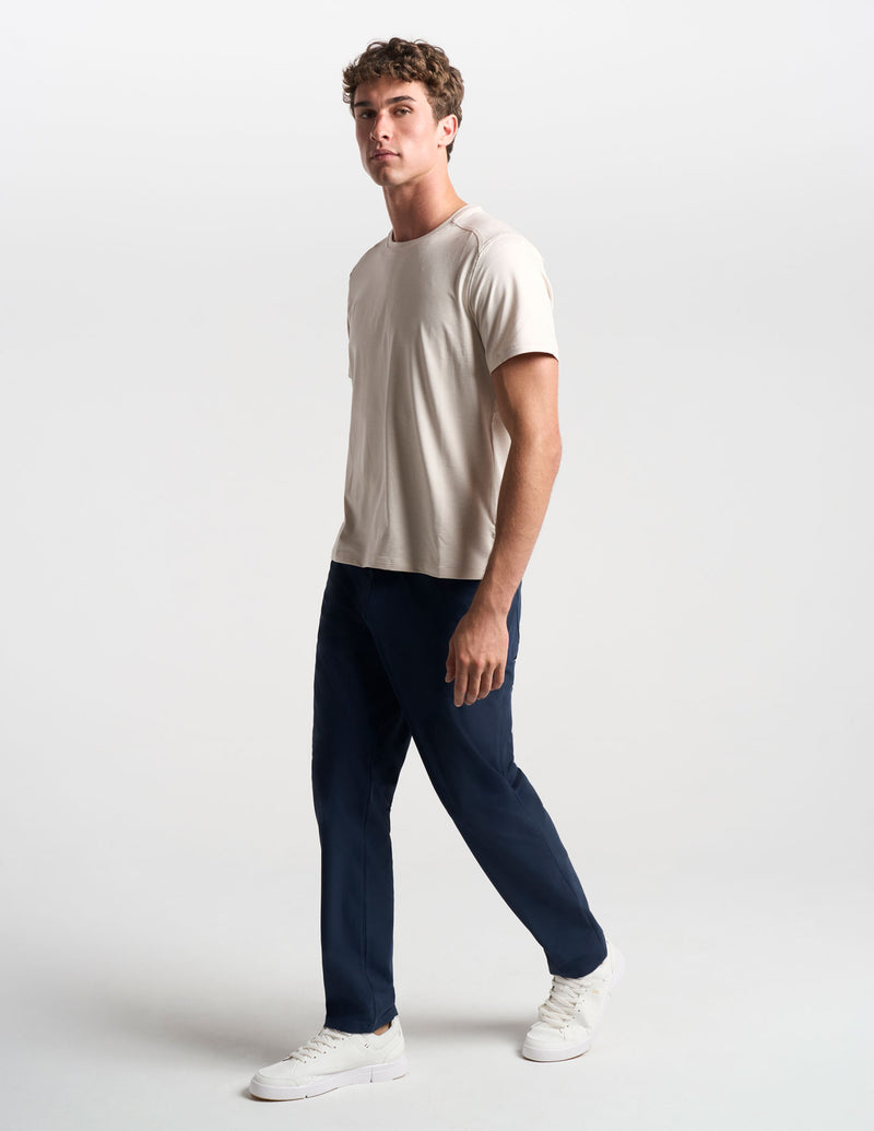 GHØST 5-POCKET PANTS - Signal Navy - Classic Fit (The Apollowned)