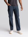 GHØST 5-POCKET PANTS- Signal Navy - Relaxed Fit (The Apollowned)