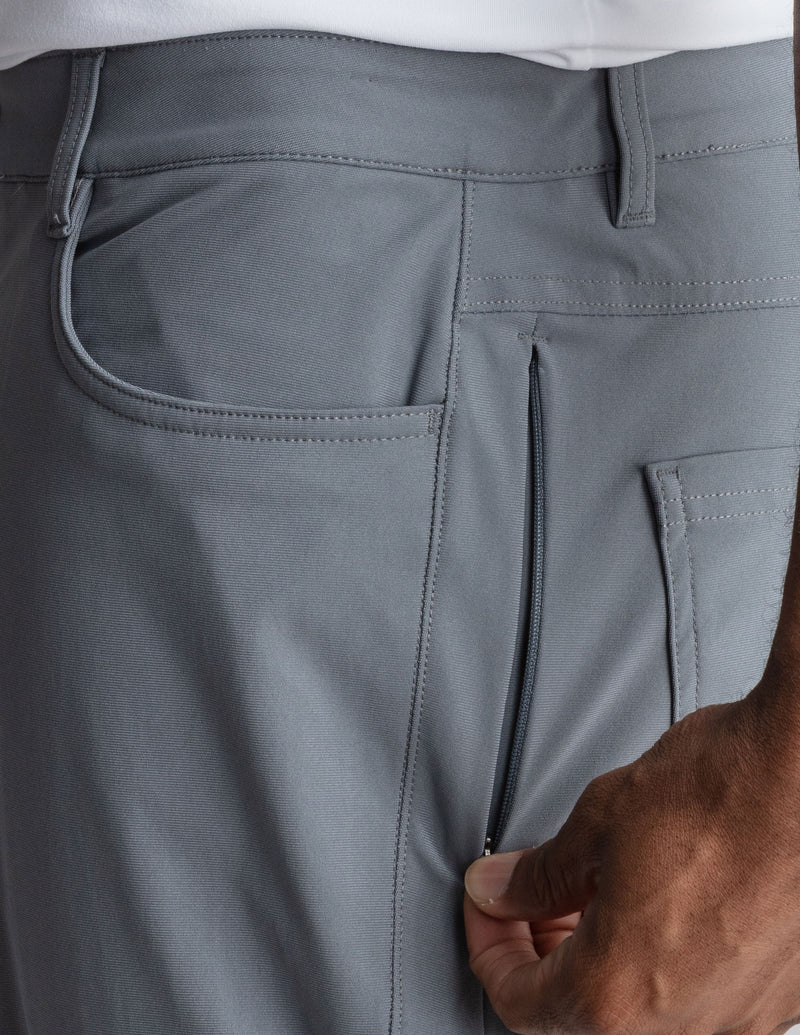 GHØST 5-POCKET PANTS - Storm Gray - Relaxed Fit (The Thunder Runs)
