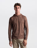 SuperSoft Hoodie - Roasted Bean Heather (The Clubhouse Coffee)