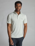 NoFlop Golf Polo - Frontier Beige Bowtie (The Jon Daily)