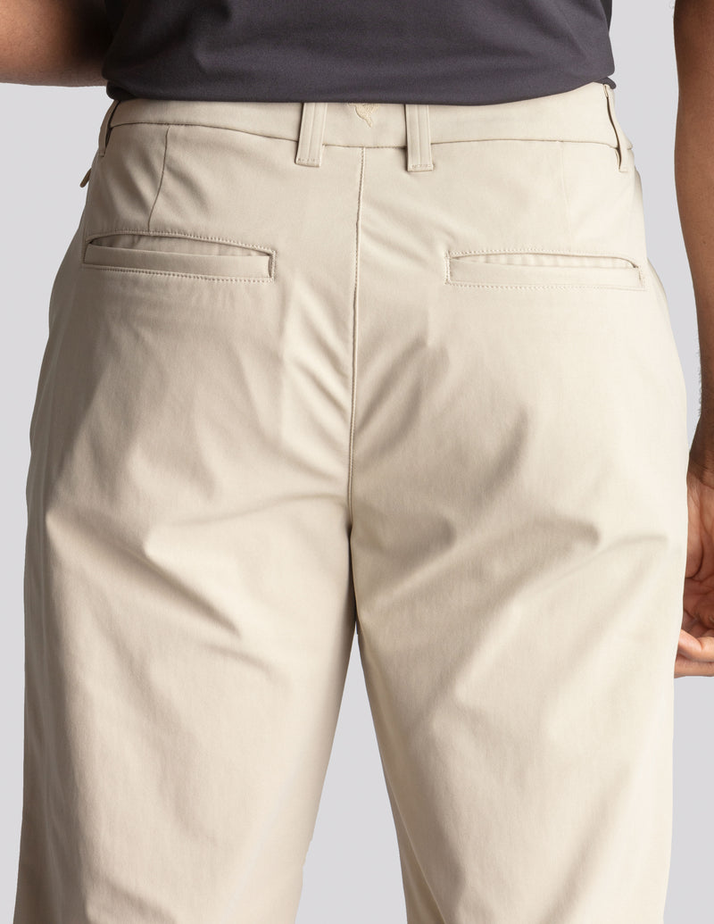 GHØST 5-POCKET PANTS - Stratos Sand - Relaxed Fit (The Theta Waves)