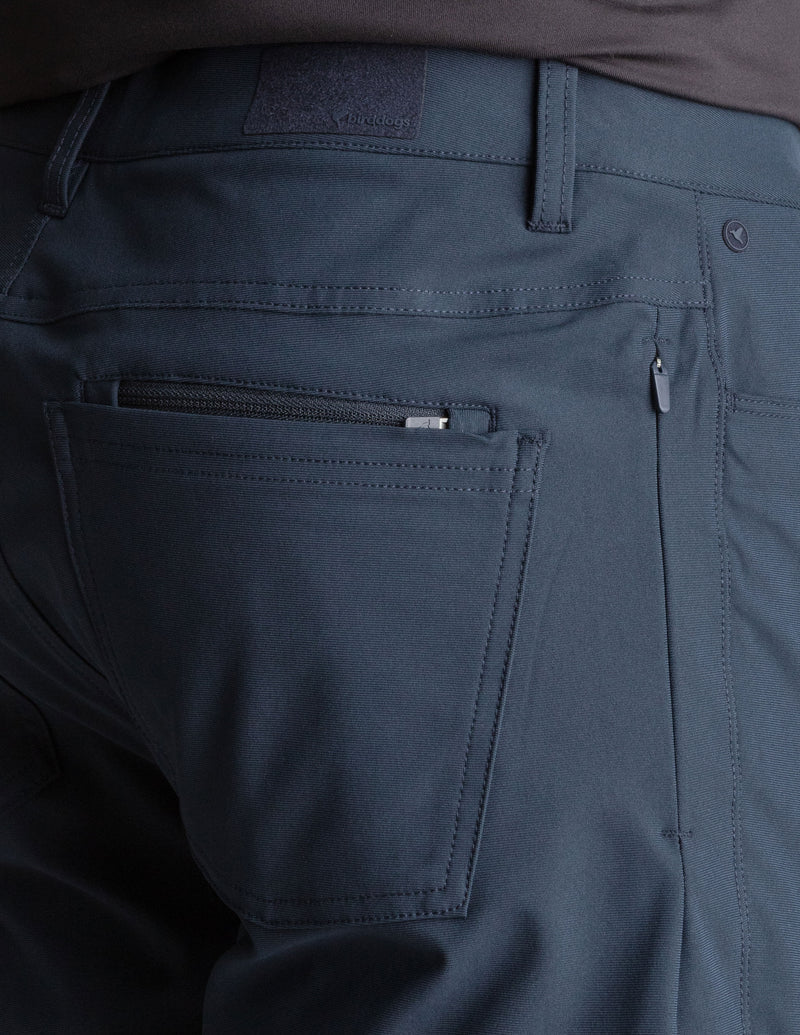 GHØST 5-POCKET PANTS- Signal Navy - Relaxed Fit (The Apollowned)