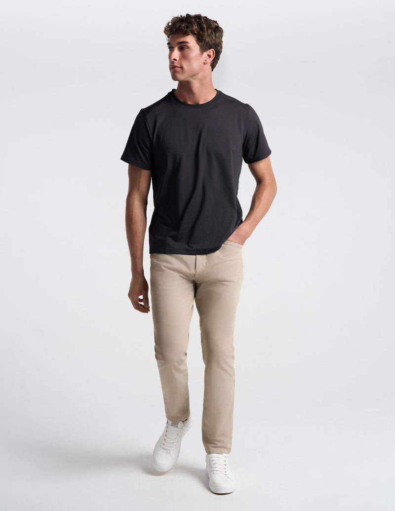 GHØST 5-POCKET PANTS - Stratos Sand - Slim Fit (The Theta Waves)