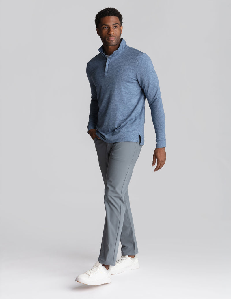 GHØST 5-POCKET PANTS - Storm Gray - Classic Fit (The Thunder Runs)