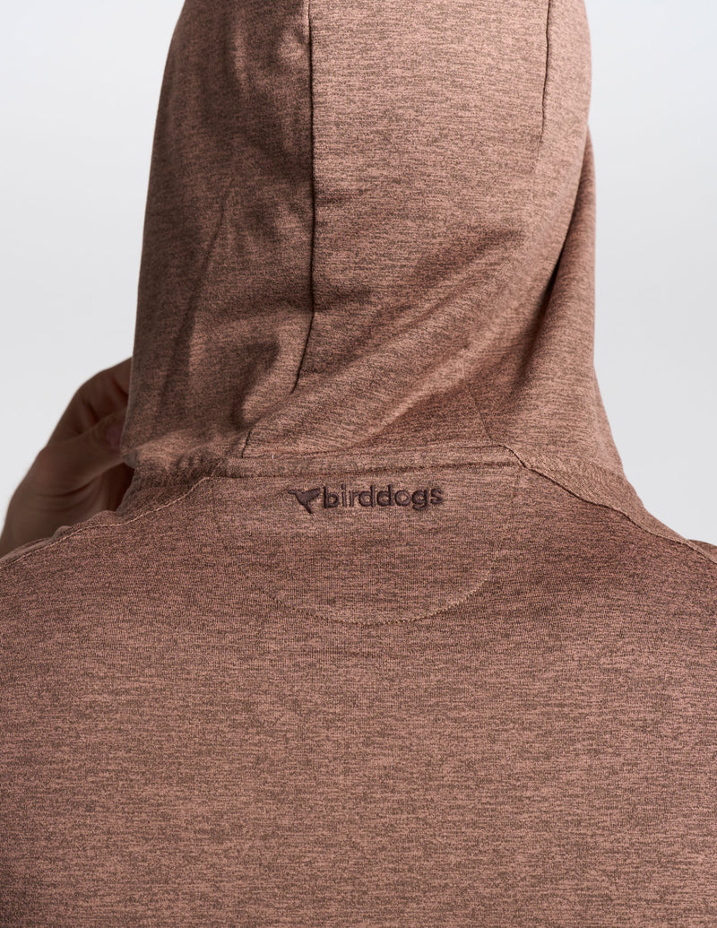SuperSoft Hoodie - Roasted Bean Heather (The Clubhouse Coffee)