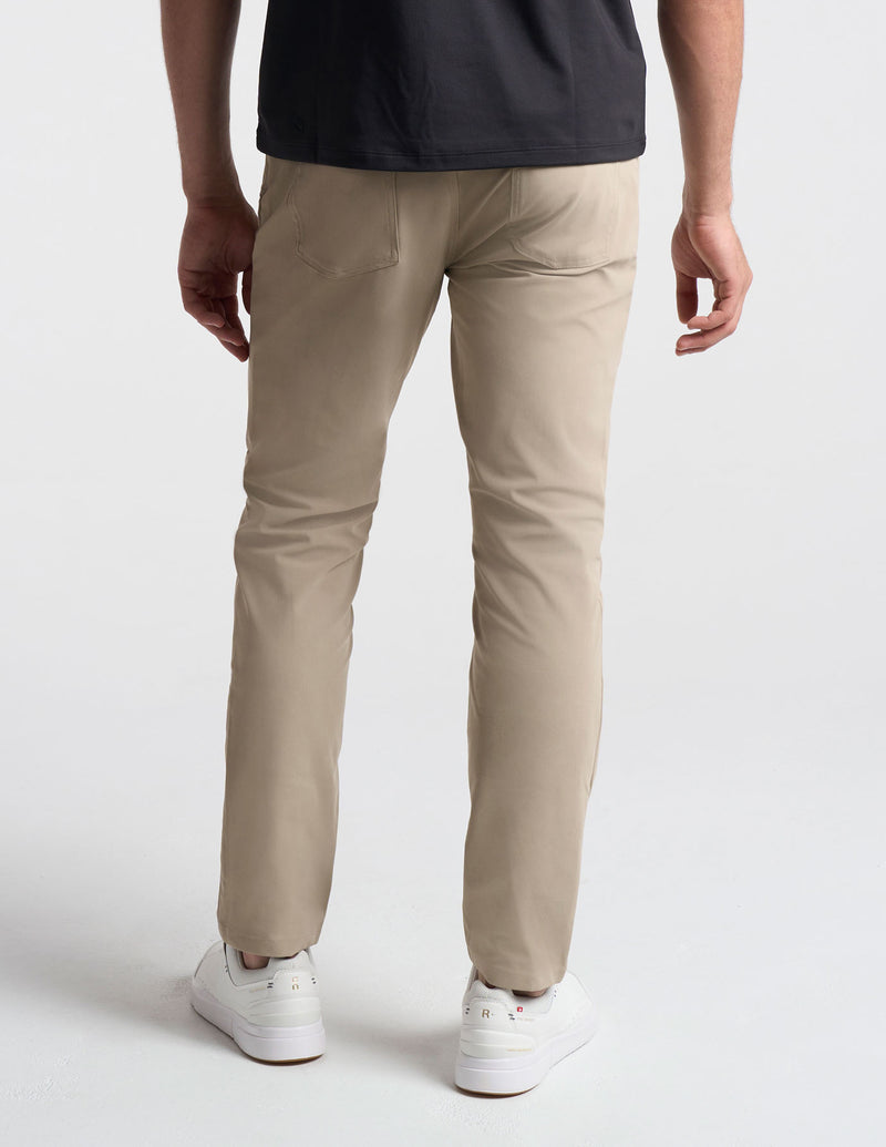 GHØST 5-POCKET PANTS - Stratos Sand - Slim Fit (The Theta Waves)