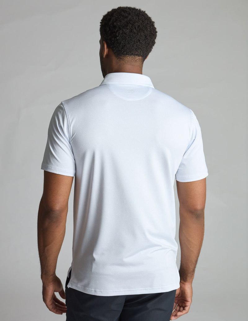 NoFlop Golf Polo - Double Breaker Green (The Arnold Palm Squeezer)