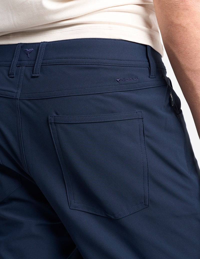 GHØST 5-POCKET PANTS - Signal Navy - Classic Fit (The Apollowned)