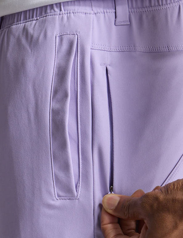 3 in 1 Khaki Shorts - The Big Purp (The Grape Gatsbys)