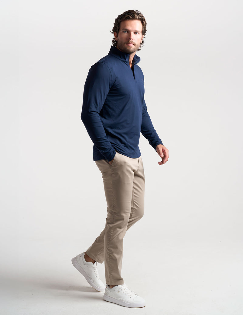 Quarter Zip - Navy (The Lone Ranger)