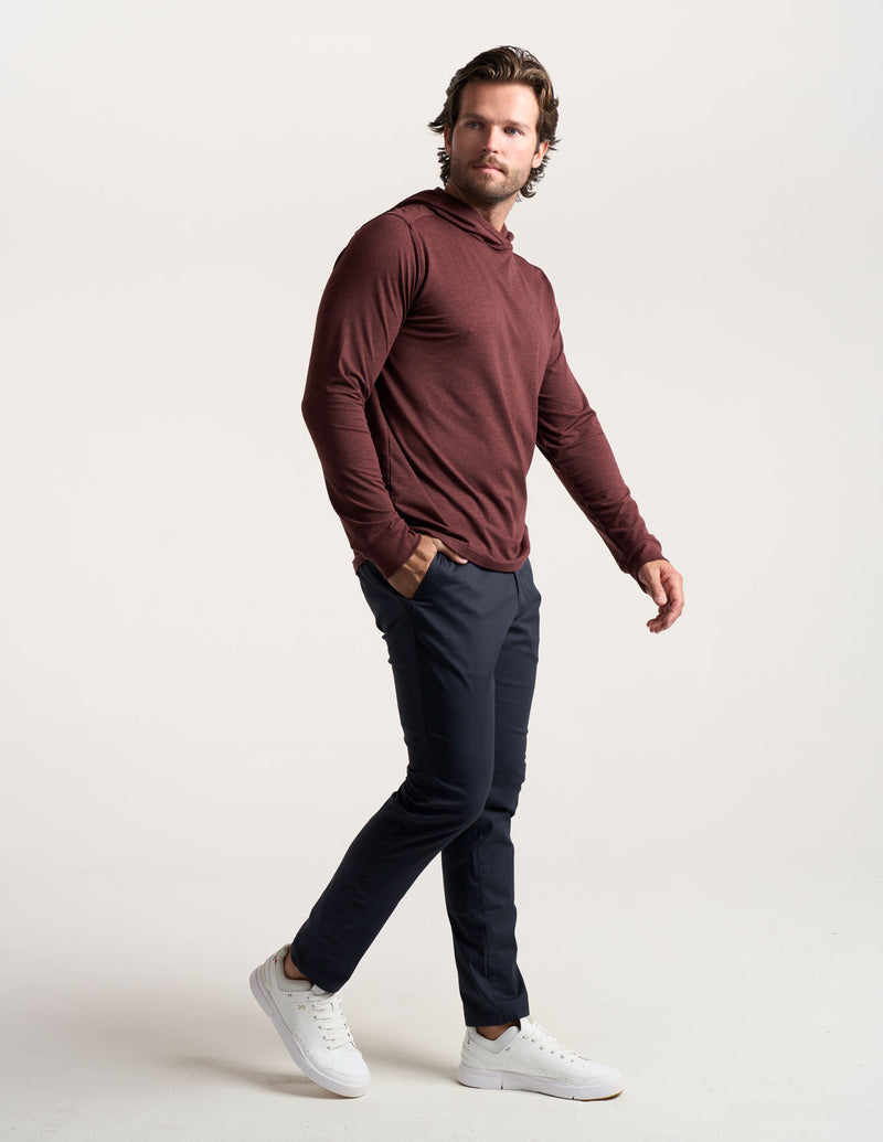 SuperSoft Hoodie - Maroon Heather (The Last Call Cabernets)