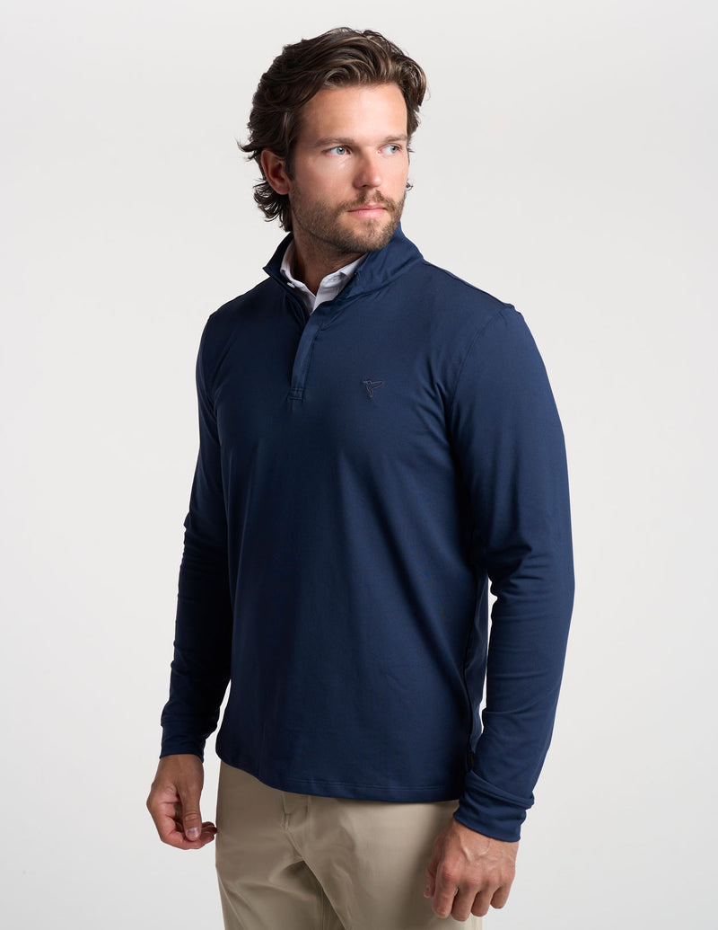 Quarter Zip - Navy (The Lone Ranger)