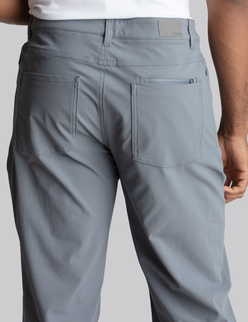 GHØST 5-POCKET PANTS - Storm Gray - Relaxed Fit (The Thunder Runs)