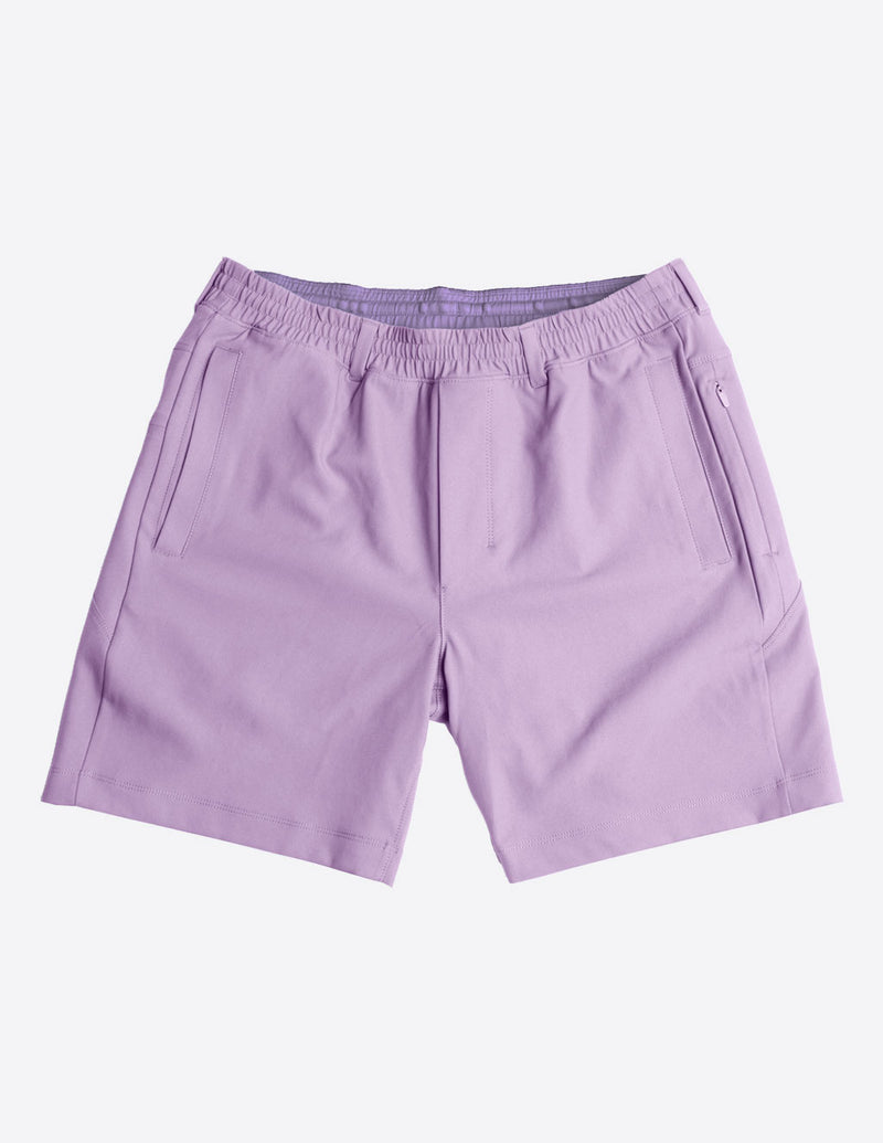 3 in 1 Khaki Shorts - The Big Purp (The Grape Gatsbys)