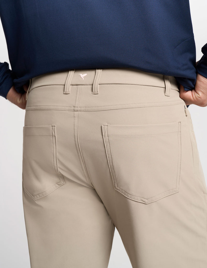 GHØST 5-POCKET PANTS - Stratos Sand - Classic Fit (The Theta Waves)