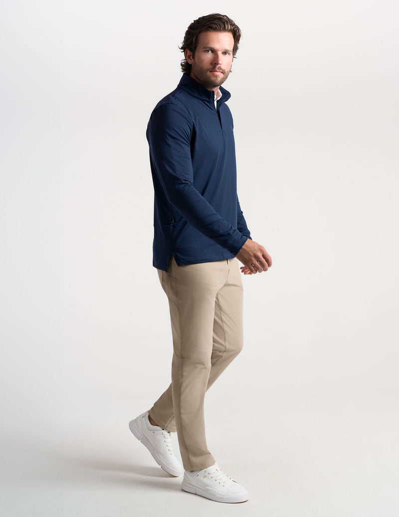 GHØST 5-POCKET PANTS - Stratos Sand - Classic Fit (The Theta Waves)